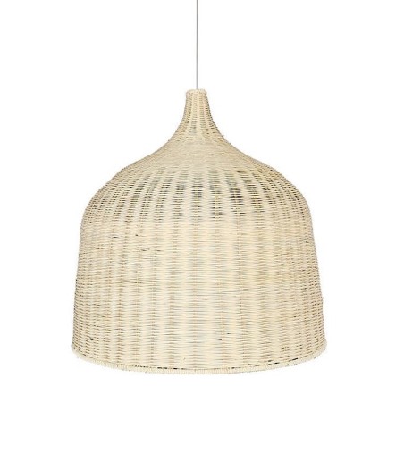 Lámpara de fibra natural Bora Bora 60cm