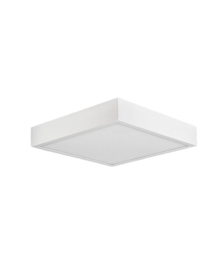 Plafón techo LED Superficie Saona 24w Cuadrado Mantra 6632 (3000K) 6633 (4000K)