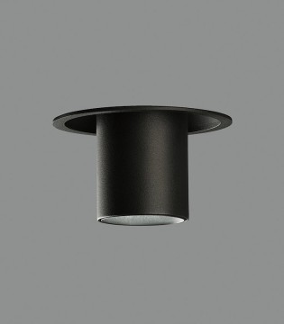 Foco empotrable GU10 112 mm GINA  negro - ACB 2