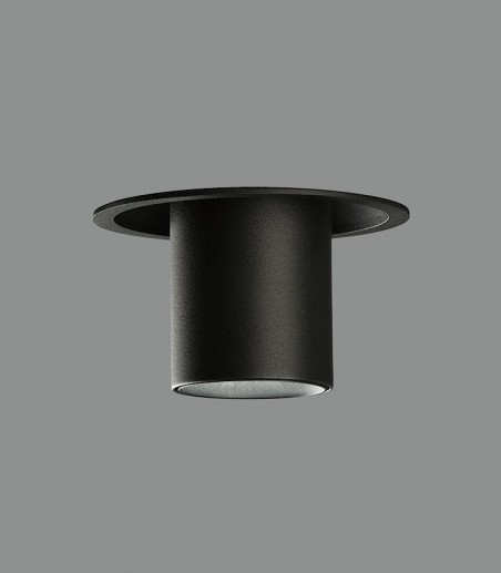 Foco empotrable GU10 112 mm GINA  negro - ACB