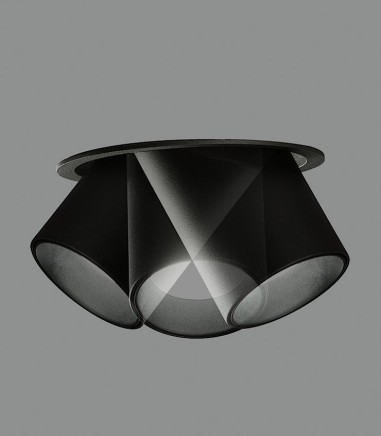 GINA, EMPOTRABLE negro GU10