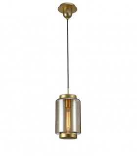 Lámpara colgante Jarras 17cm bronce  de Mantra, 6201.