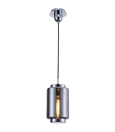 Lámpara colgante Jarras XS 17cm cromo-grafito de Mantra, 6200