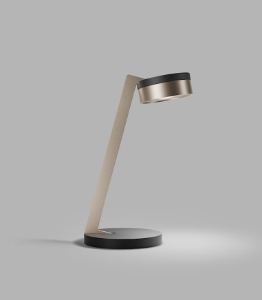 Sobremesa Blade T1 Slim oro/negro - Light Point F.A. Porsche