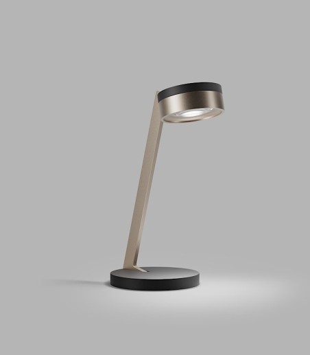 Sobremesa Blade T1 Slim oro/negro - Light Point F.A. Porsche
