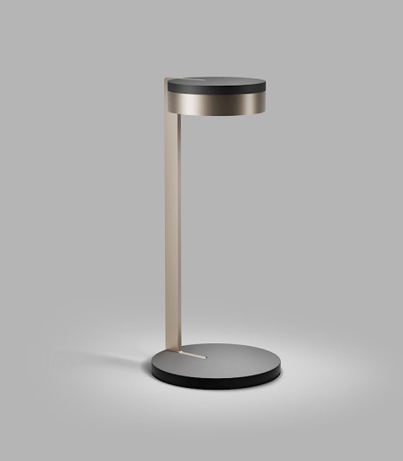 Sobremesa Blade T2 Slim ORO/NEGRO - Light Point F.A. Porsche