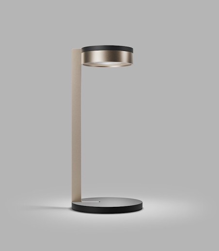 Sobremesa Blade T2 Slim ORO/NEGRO - Light Point F.A. Porsche