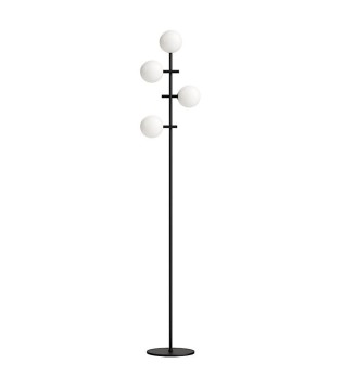 Lámpara de pie Cellar 4 Luces G4 negro 7639 - Mantra