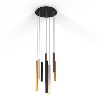 Lámpara de techo Cala base circular LED 48W - Mantra