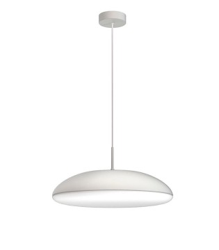 Lámpara colgante de techo Kazz blanco grande Ø50cm - Mantra