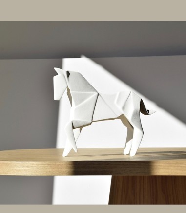CABALLO blanco mate pequeño