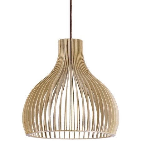 Lámpara de techo madera Tilo 45cm - INESLAM