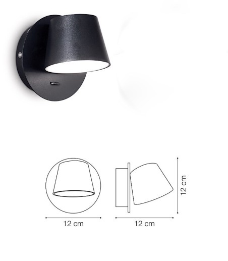 Aplique de pared Gim LED 6W - Ideal Lux