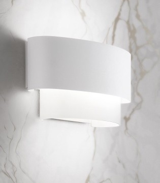 Aplique de pared Matrioska E27 blanco 40 - Línea Light 2