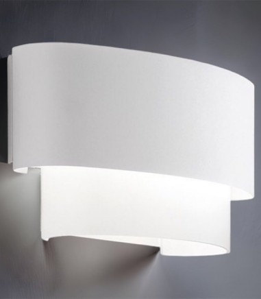 Aplique de pared Matrioska E27 blanco 40 - Línea Light