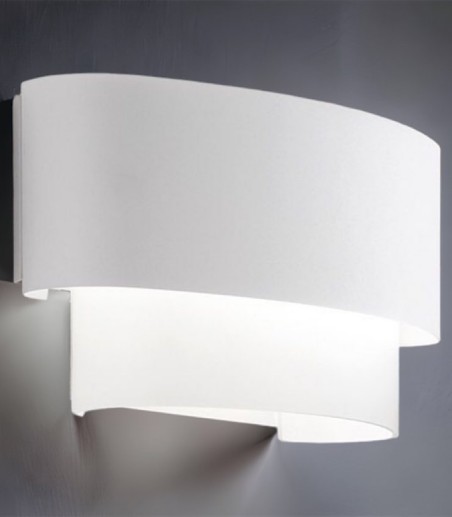 Aplique de pared Matrioska E27 blanco 40 - Línea Light