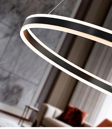 Lampara de techo LED HELIA negro 100 cm - Schuller 831622