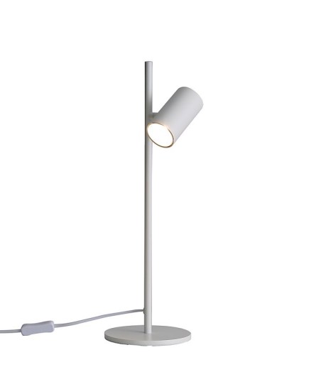 Lámpara de mesa orientable Gina blanco - ACB