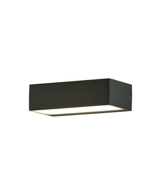 Aplique de pared Draco LED 2L Antracita IP54 - ACB