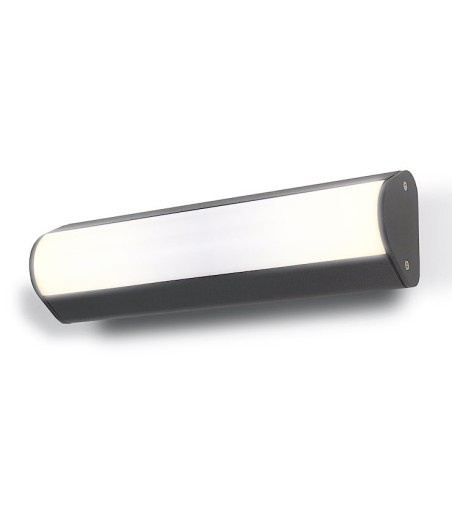 Aplique exterior que da mucha luz Aka LED 20W negro IP54 - ACB