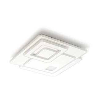 Plafón de techo RETRO CF 975 Blanco 54cm Smart 140W - Kelektron