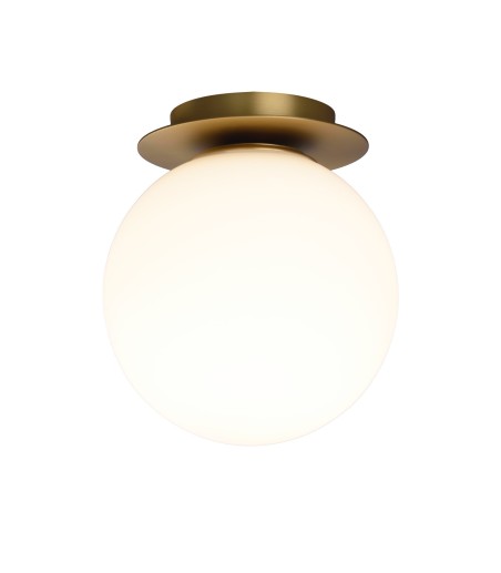 Plafón globo Parma E27 oro IP44 - ACB