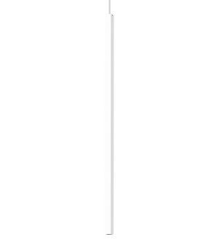 Colgante largo cuadrado ULTRATHIN blanco - Ideal Lux