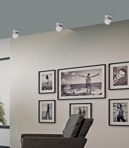 Foco de superficie - plafón orientable APEX LED 13W blanco - ACB