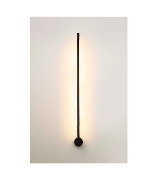 Aplique de pared led Dirlight minimal 60cm 12W negro 2