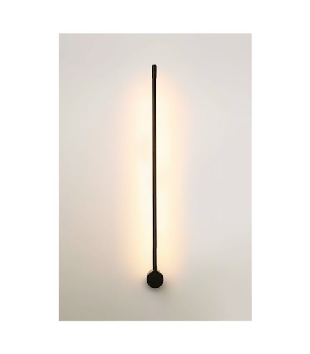 Aplique de pared led Dirlight minimal 60cm 12W negro