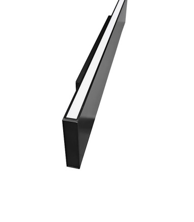 Aplique de pared fino WZ90 negro 90cm 30W 2700lm - Ineslam