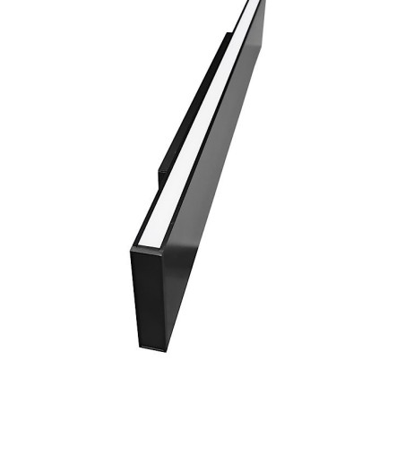 Aplique de pared fino WZ90 negro 90cm 30W 2700lm - Ineslam