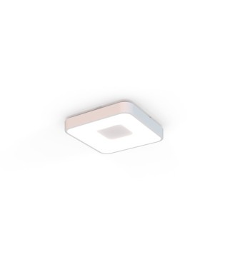 Plafón techo LED Coin cuadrado blanco 80W - Mantra 2