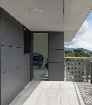 Plafón de techo LED exterior Dalia 24W 33 cm IP54 2