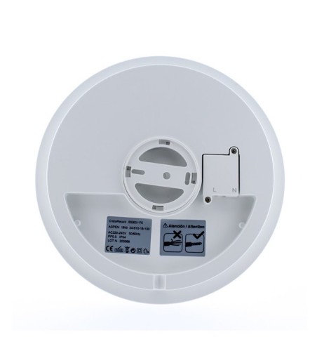 Plafón de techo LED exterior Dalia 24W 33 cm IP54