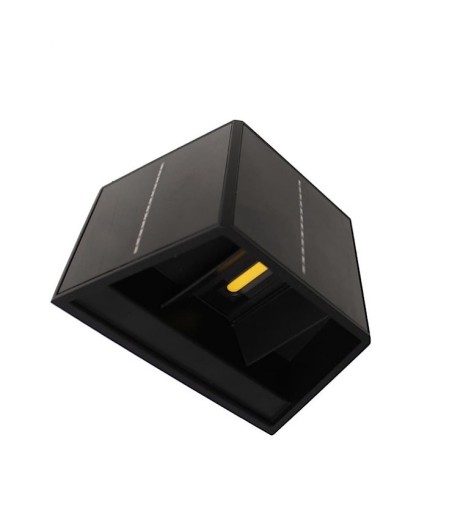 Aplique de pared exterior solar Vio LED IP54 120Lm 4000K