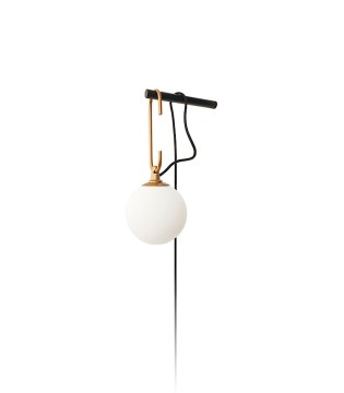 Aplique de pared globo con interruptor Ineslam