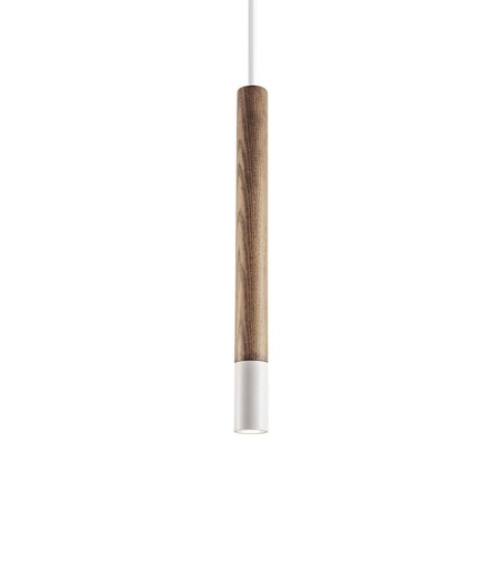 Lámpara colgante madera nórdica MD2315-W - Ineslam