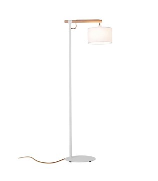 Lámpara de pie madera nórdica ML2117-WH - Ineslam