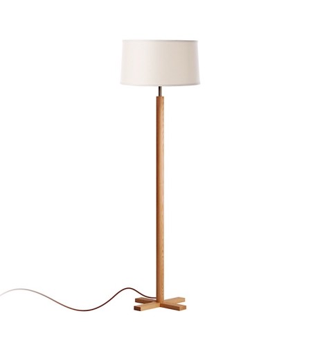 Lámpara de pie madera Gina - Ineslam