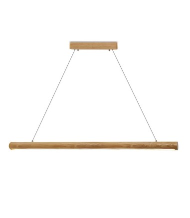 Lámpara de techo madera lineal LED Titan - Ineslam