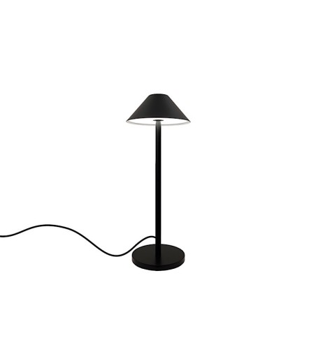 Lámpara de mesita de noche  negra LED MT7015-BK - Ineslam