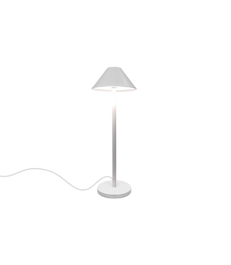 Lámpara de mesa blanca LED MT7015-WH - Ineslam