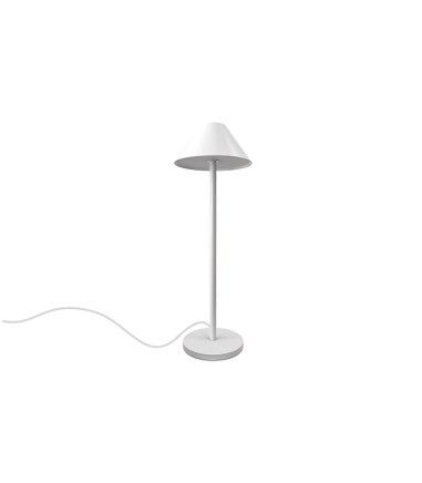 Lámpara de mesa blanca LED MT7015-WH - Ineslam