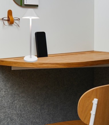 Lámpara mesa MT7015-WH - Ineslam