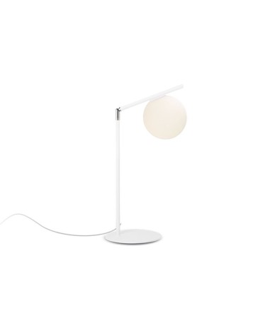Lámpara de mesa blanca E27 MT4054-WH - Ineslam