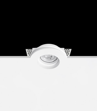 Foco empotrable invisible de escayola GU10 Galatea - Ineslam