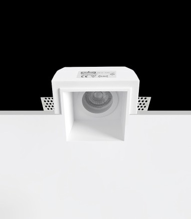 Foco empotrable invisible de escayola GU10 Dicro 1 - Ineslam