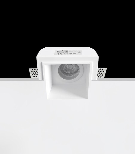 Foco empotrable invisible de escayola GU10 Dicro 1 - Ineslam