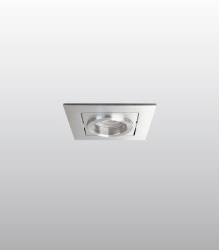Foco empotrable aluminio GU10 QUALE-202LB - Ineslam 2